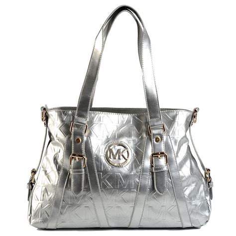 michael kors handtasche klein sale|michael kors silver satchel handbag.